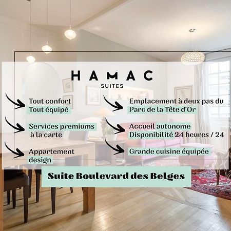 Suite Des Belges Parc Tete D'Or - 4 A 6 Voyageurs ลียง ภายนอก รูปภาพ